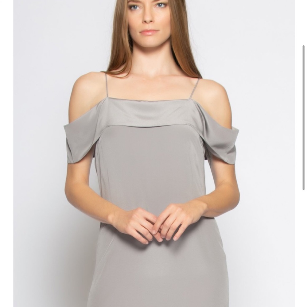 100% silk maxi dress by Lavender Brown